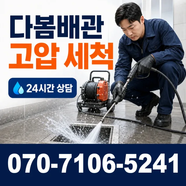 경기 용인시 처인구 마평동 배수구청소 상담 이미지 4